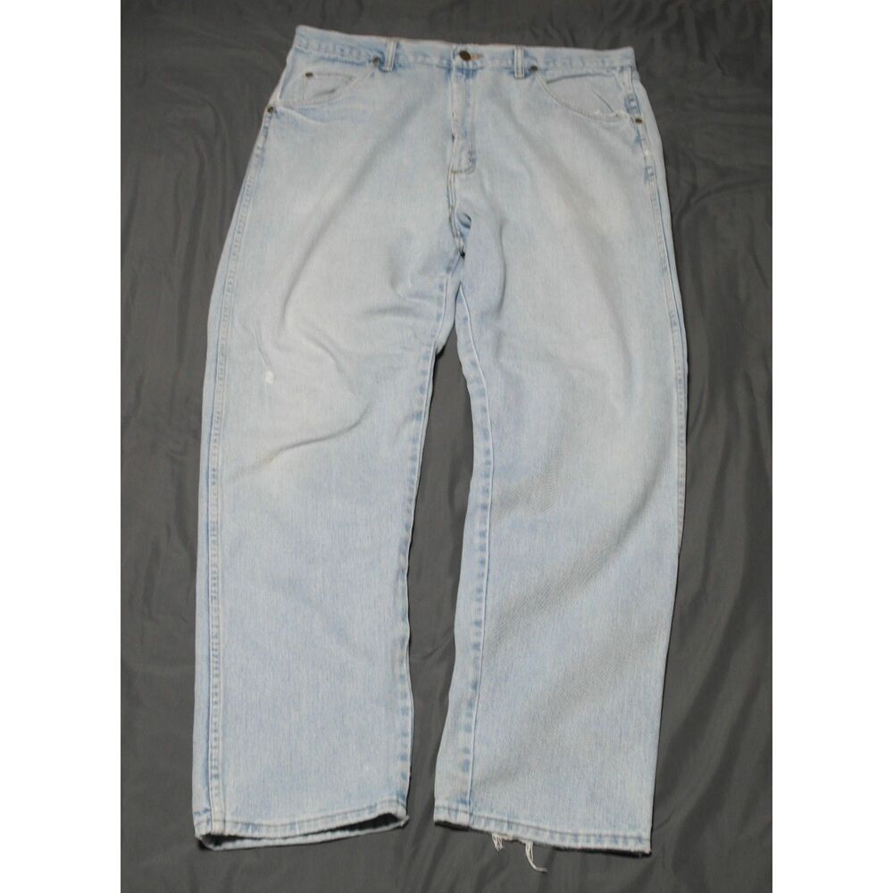 Wrangler Rugged Wear Mens Jeans 36x32 Rough Wash